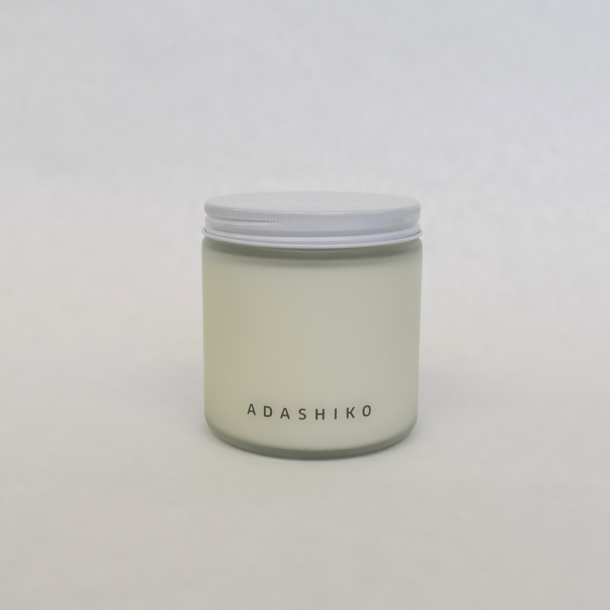 Woodlands Christmas Candle jar with lid on | Adashiko Collagen | 100% Natural Skincare