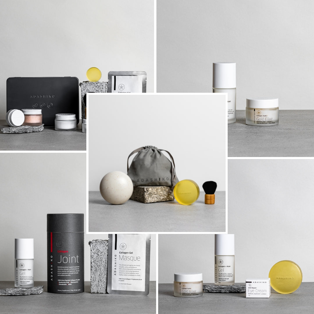 Adashiko Kits Collage - 5 kits combined | Adashiko Collagen | 100% Natural Skincare