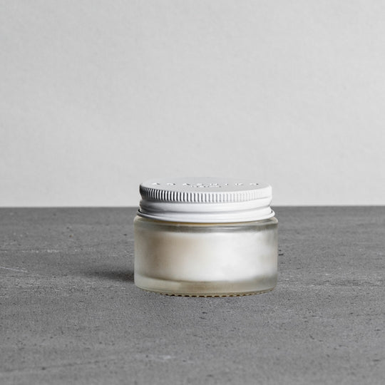Collagen + Noni Gel 10ml jar against a grey background | Adashiko Collagen | 100% Natural Skincare